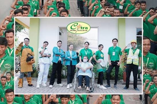 peserta pelatihan siap berangkat